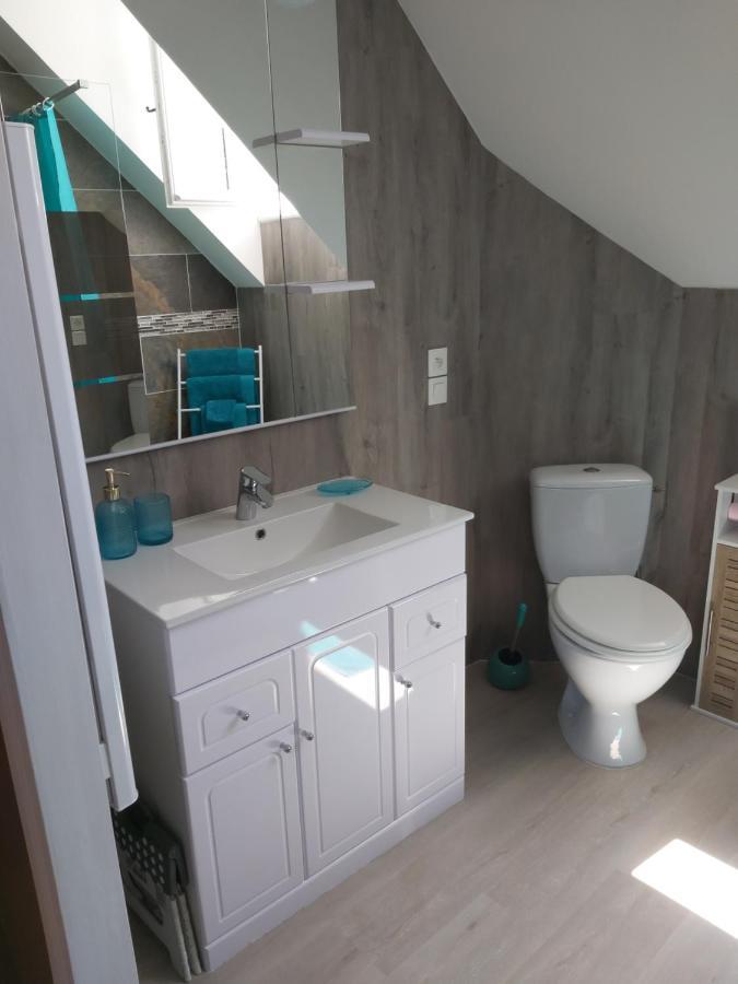 Bed and Breakfast Le Bonheur Des Plumes Montmartin-en-Graignes Esterno foto